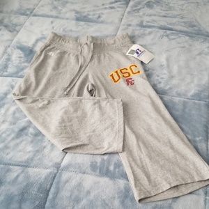 USC lounge capris size small